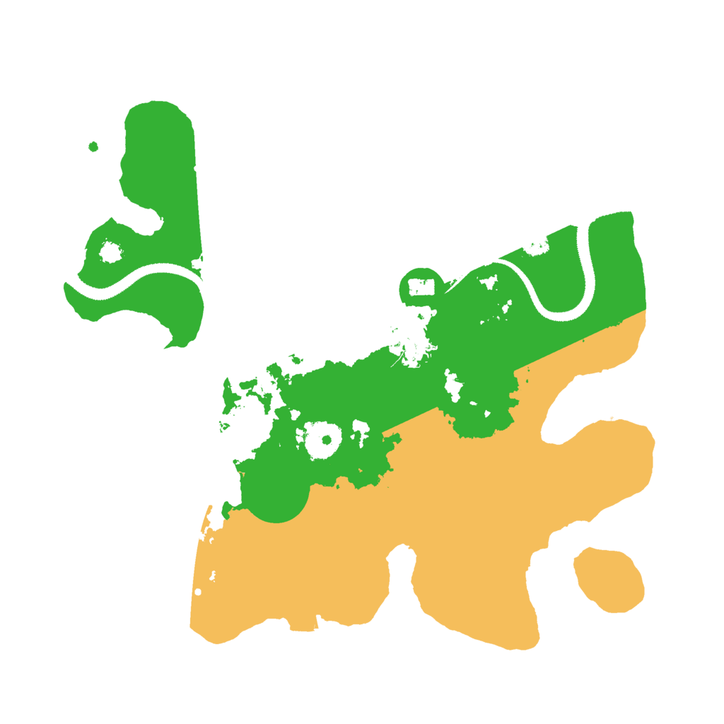 Biome Rust Map: Procedural Map, Size: 3000, Seed: 53314898
