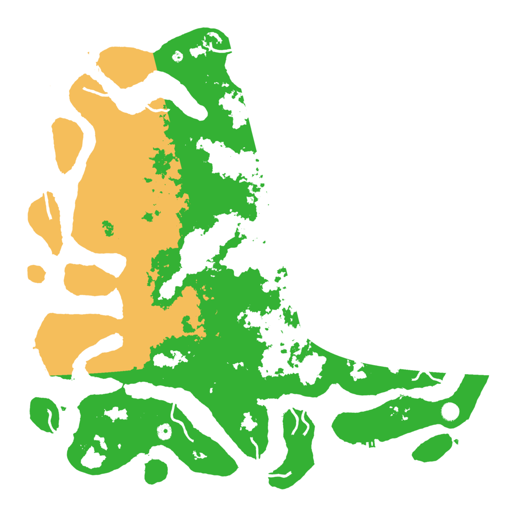 Biome Rust Map: Procedural Map, Size: 5000, Seed: 51234