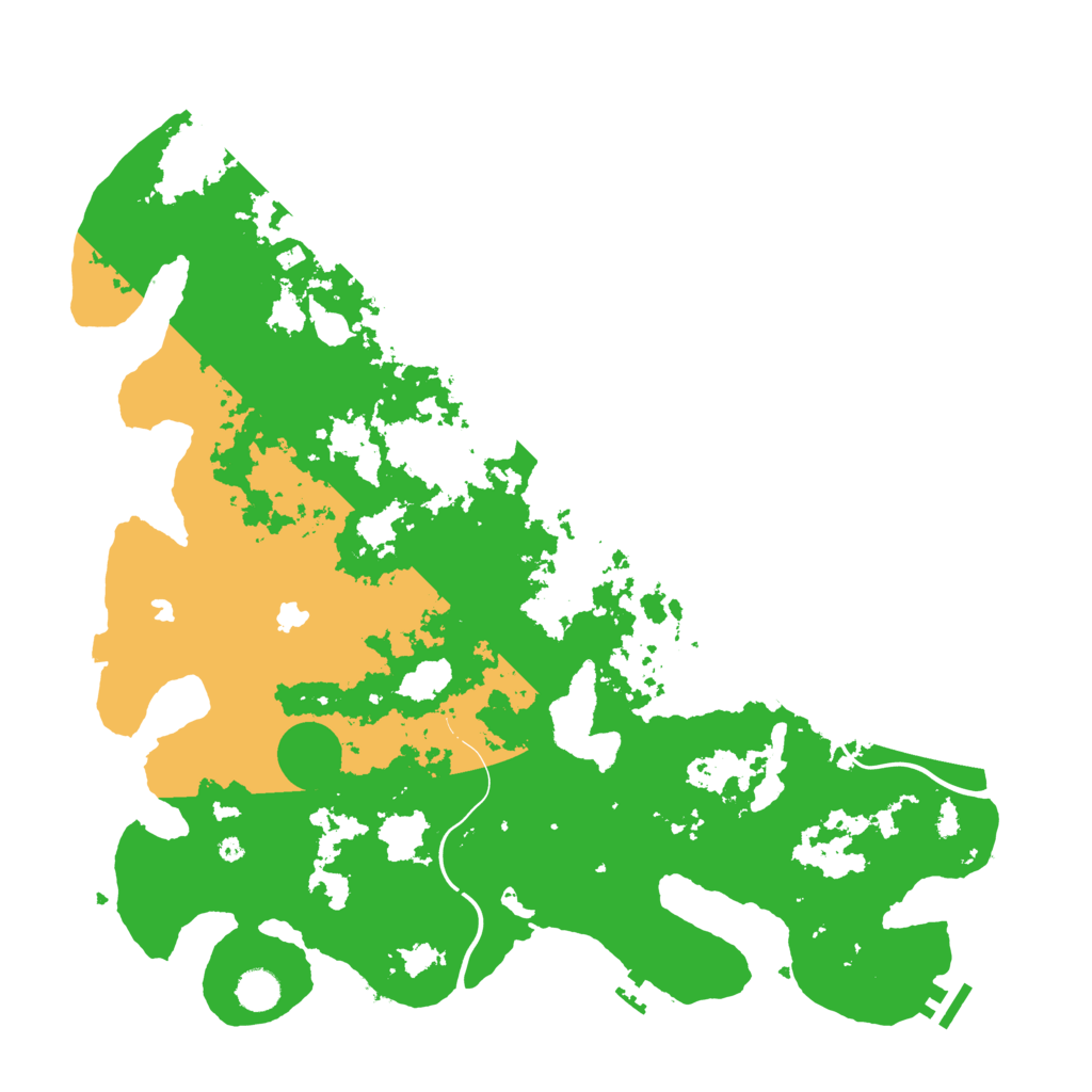 Biome Rust Map: Procedural Map, Size: 4500, Seed: 1638714587