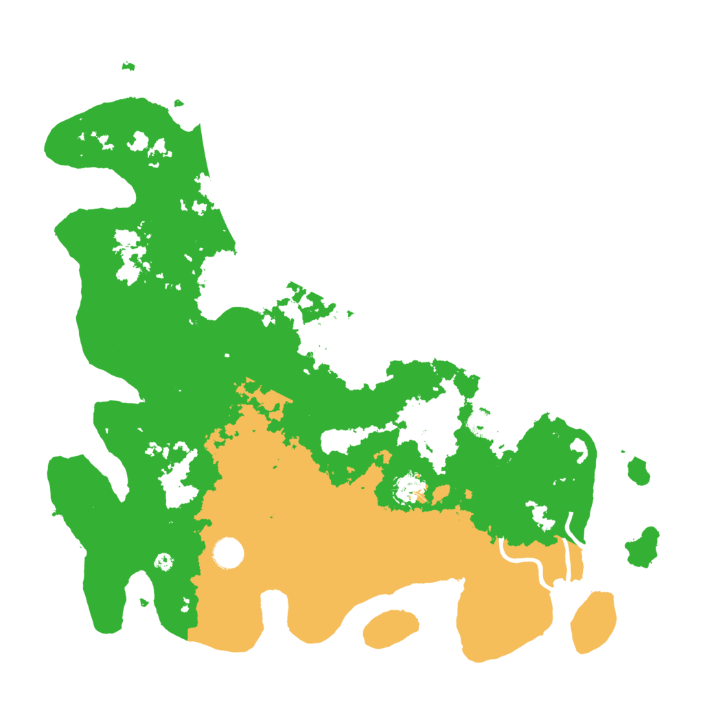 Biome Rust Map: Procedural Map, Size: 4000, Seed: 172782