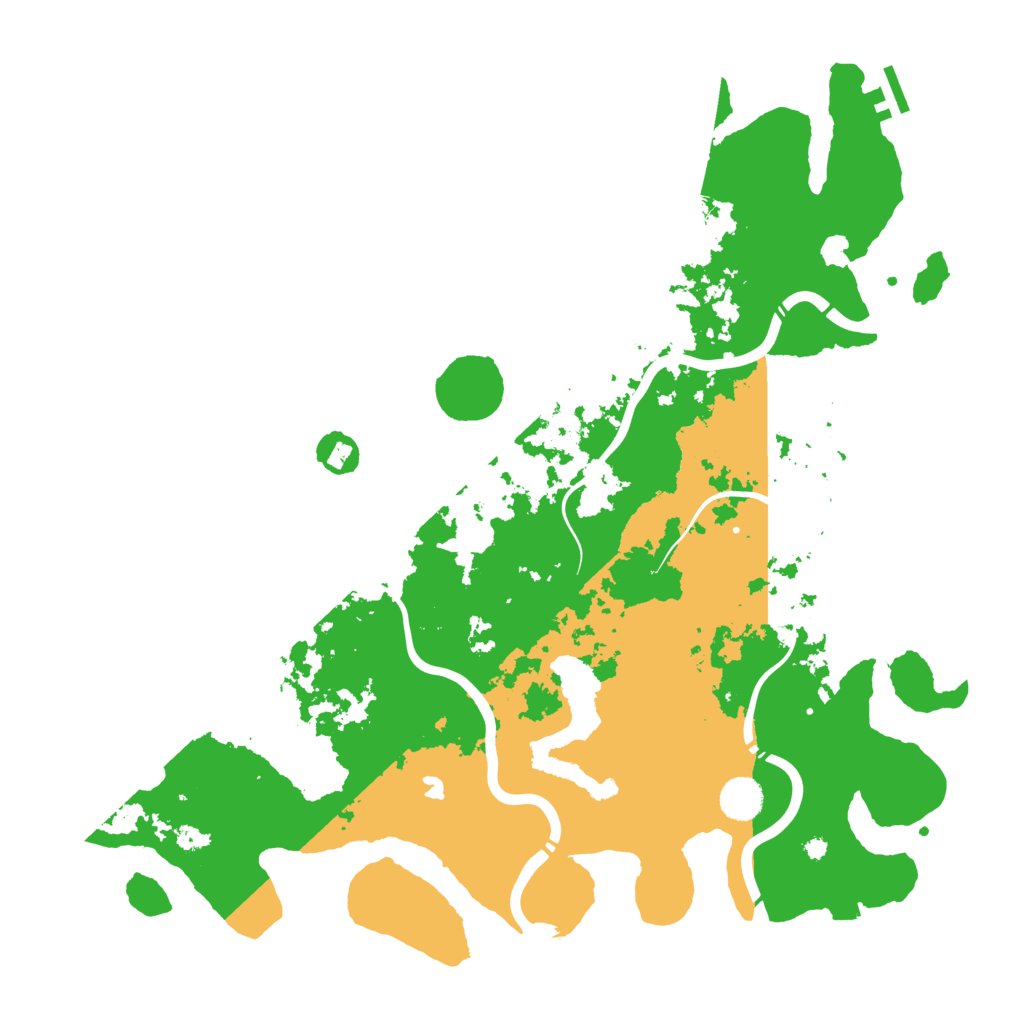 Biome Rust Map: Procedural Map, Size: 4250, Seed: 32451