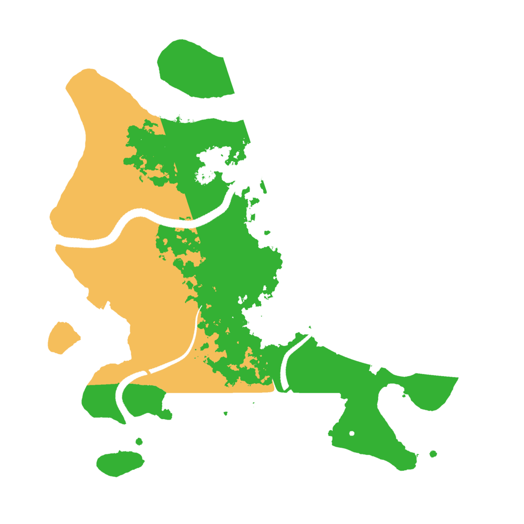 Biome Rust Map: Procedural Map, Size: 3000, Seed: 453583