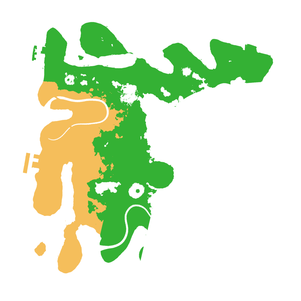 Biome Rust Map: Procedural Map, Size: 3000, Seed: 694843060