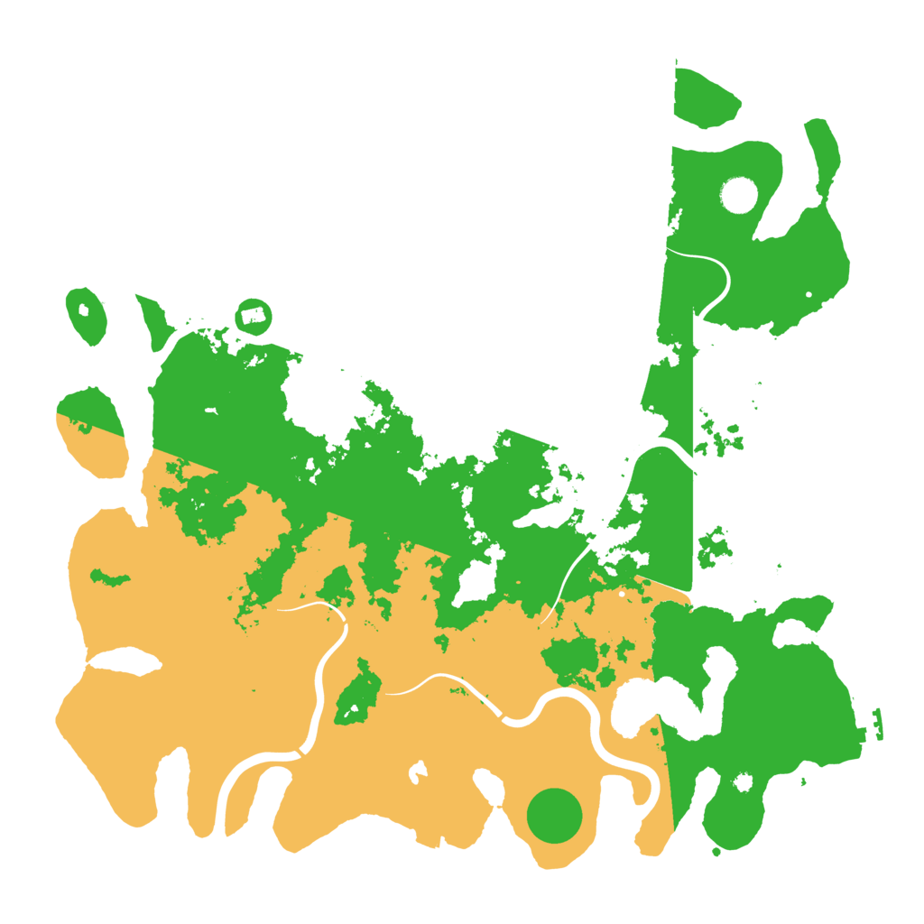 Biome Rust Map: Procedural Map, Size: 4401, Seed: 1776
