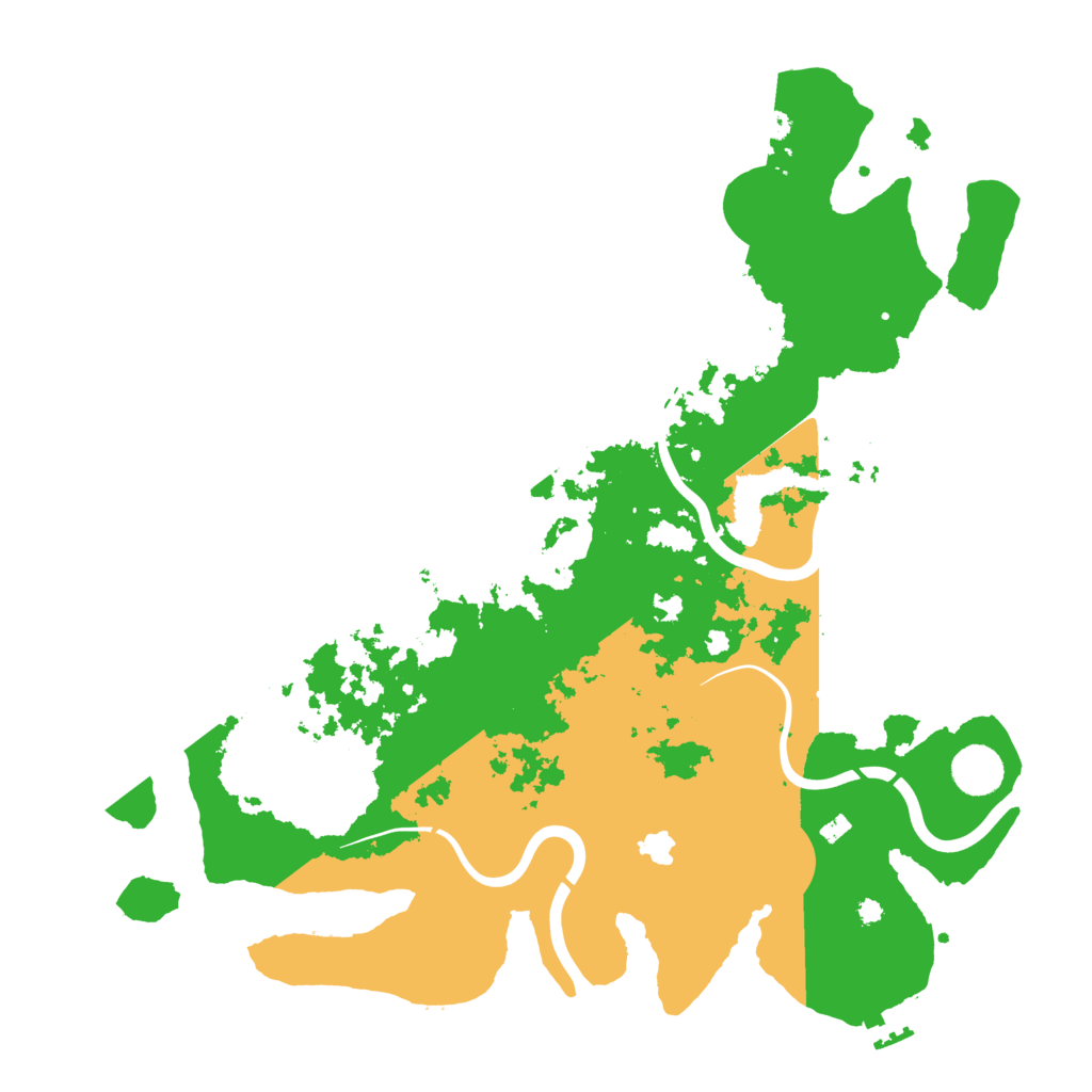 Biome Rust Map: Procedural Map, Size: 4000, Seed: 310586