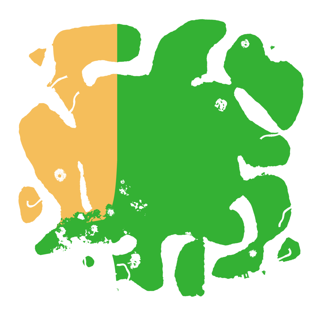 Biome Rust Map: Procedural Map, Size: 4000, Seed: 677510