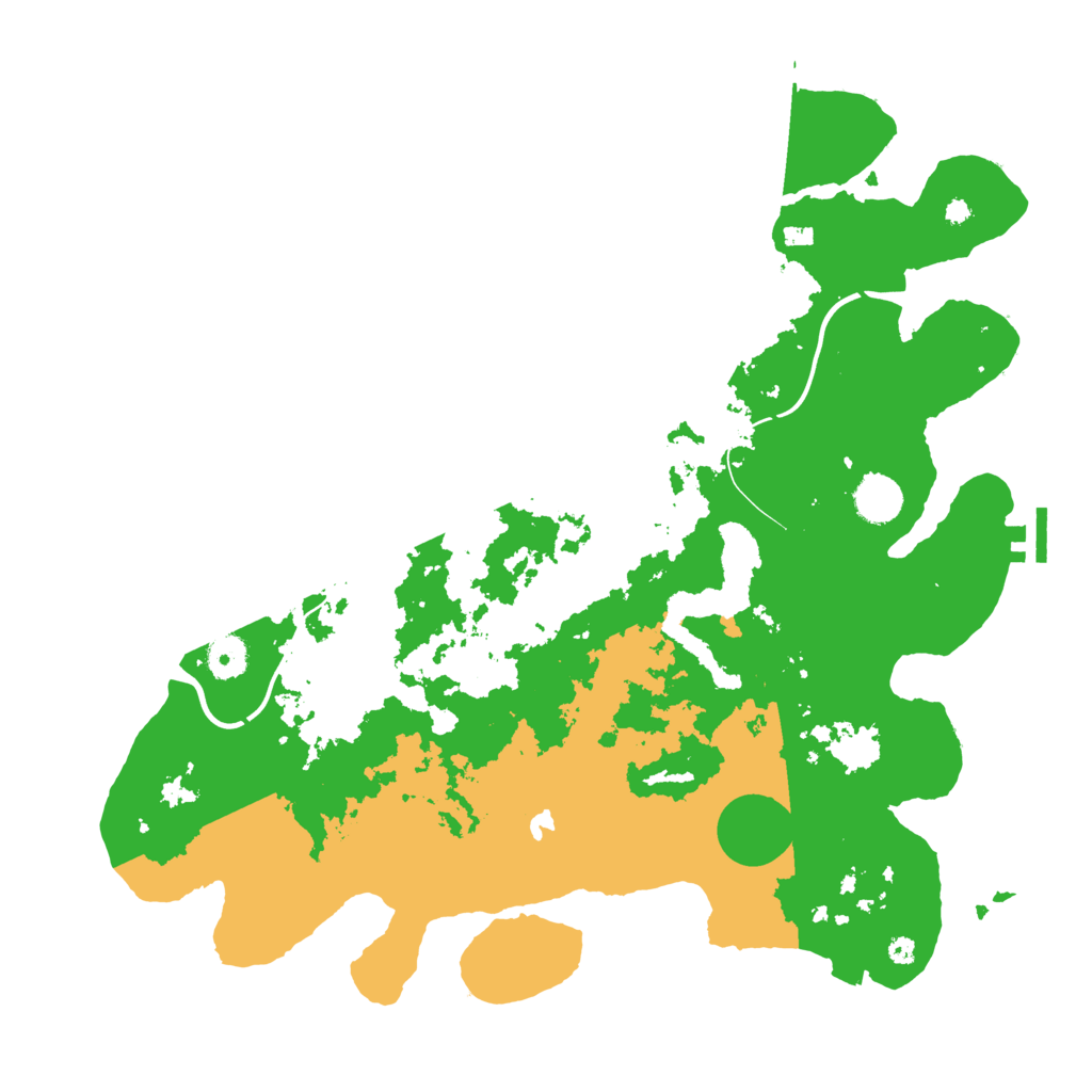 Biome Rust Map: Procedural Map, Size: 4000, Seed: 505642