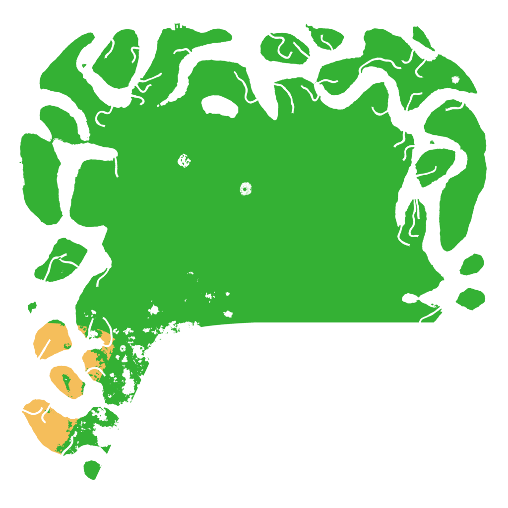 Biome Rust Map: Procedural Map, Size: 6000, Seed: 48480