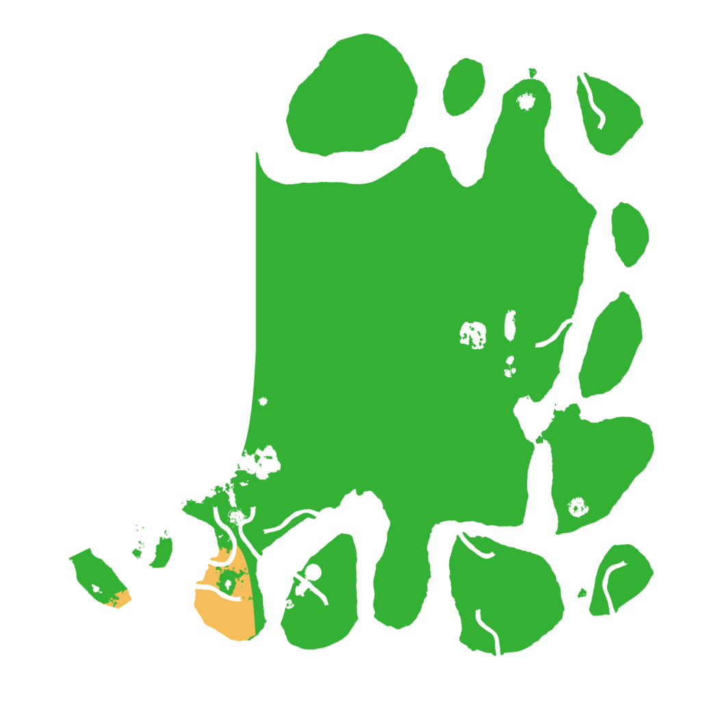 Biome Rust Map: Procedural Map, Size: 3750, Seed: 1134227180