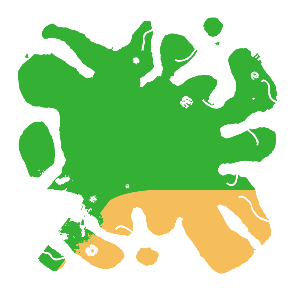 Biome Rust Map: Procedural Map, Size: 3750, Seed: 1780087251