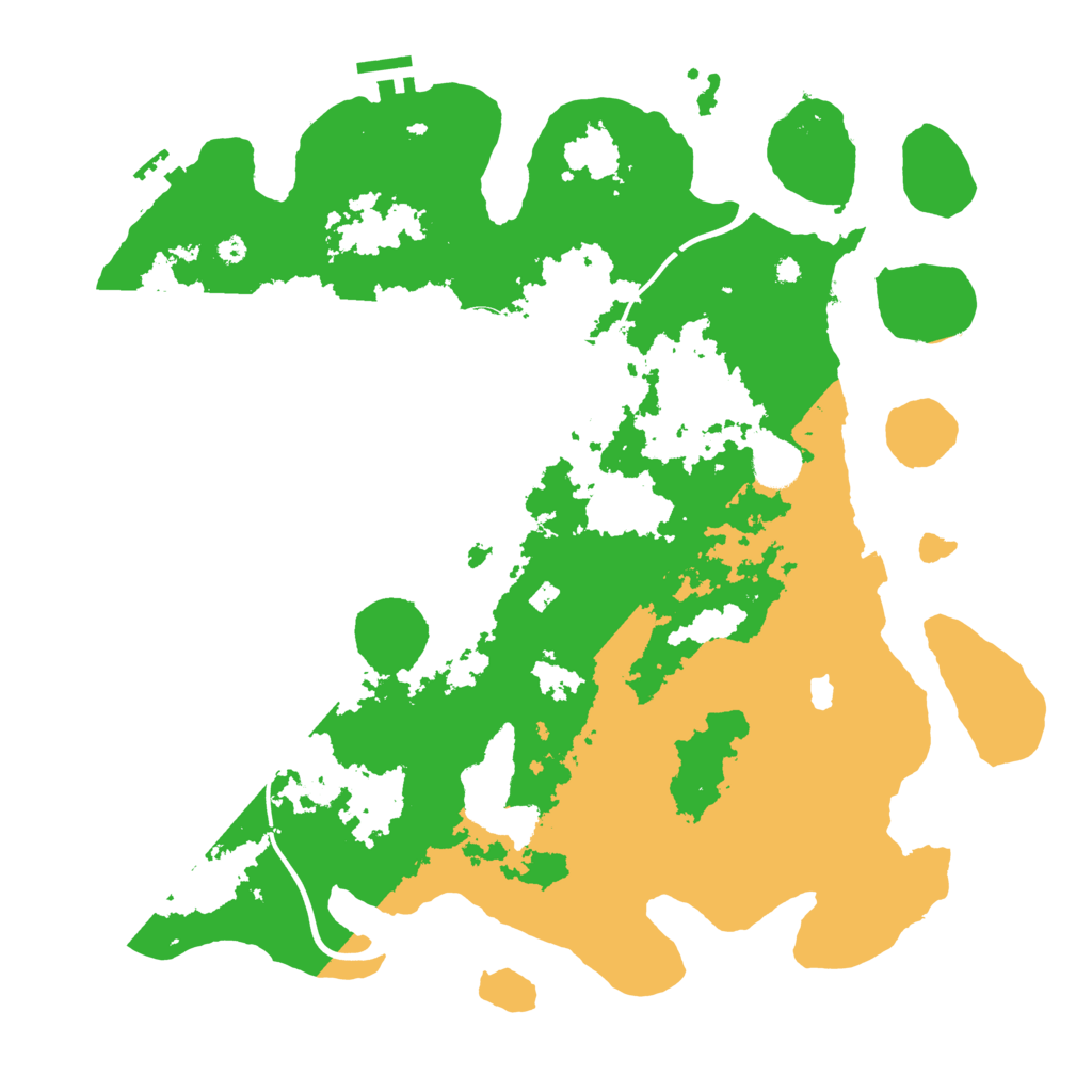 Biome Rust Map: Procedural Map, Size: 4000, Seed: 433