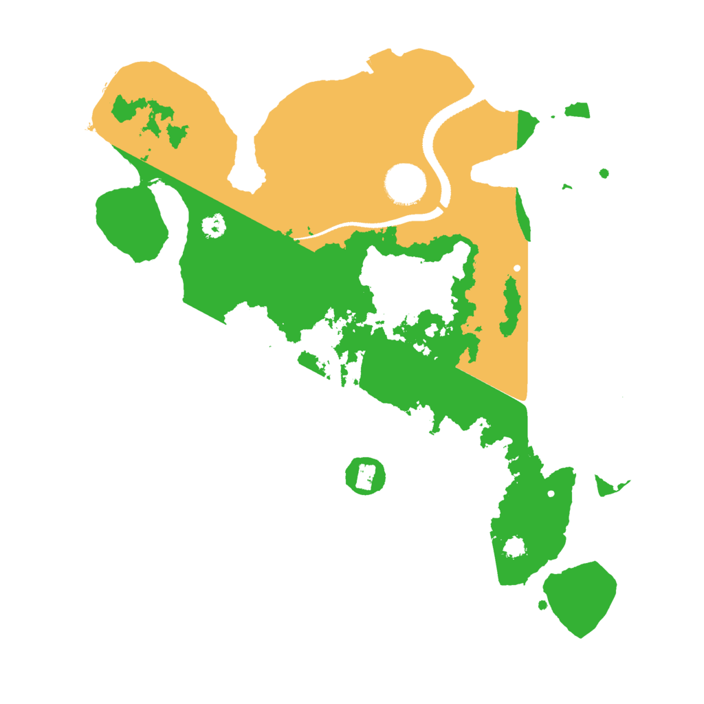 Biome Rust Map: Procedural Map, Size: 3000, Seed: 932662848