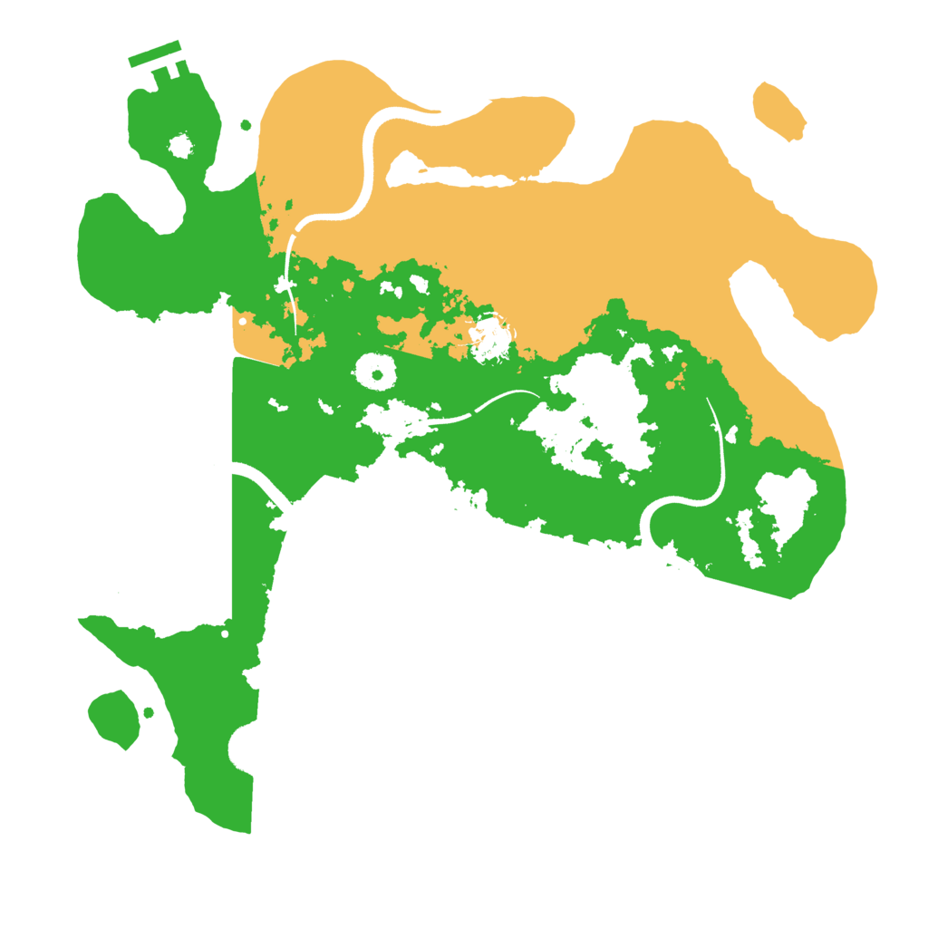 Biome Rust Map: Procedural Map, Size: 3500, Seed: 1430911312