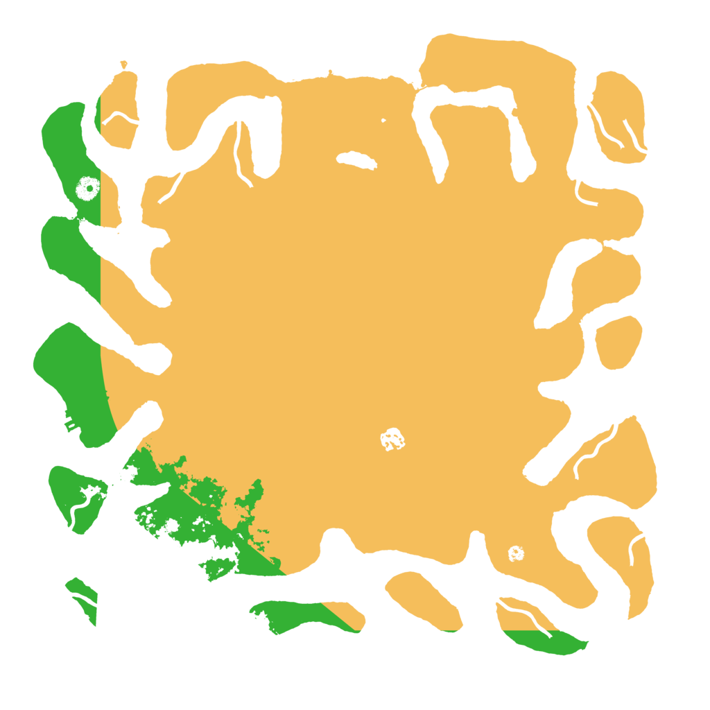 Biome Rust Map: Procedural Map, Size: 4500, Seed: 368984544