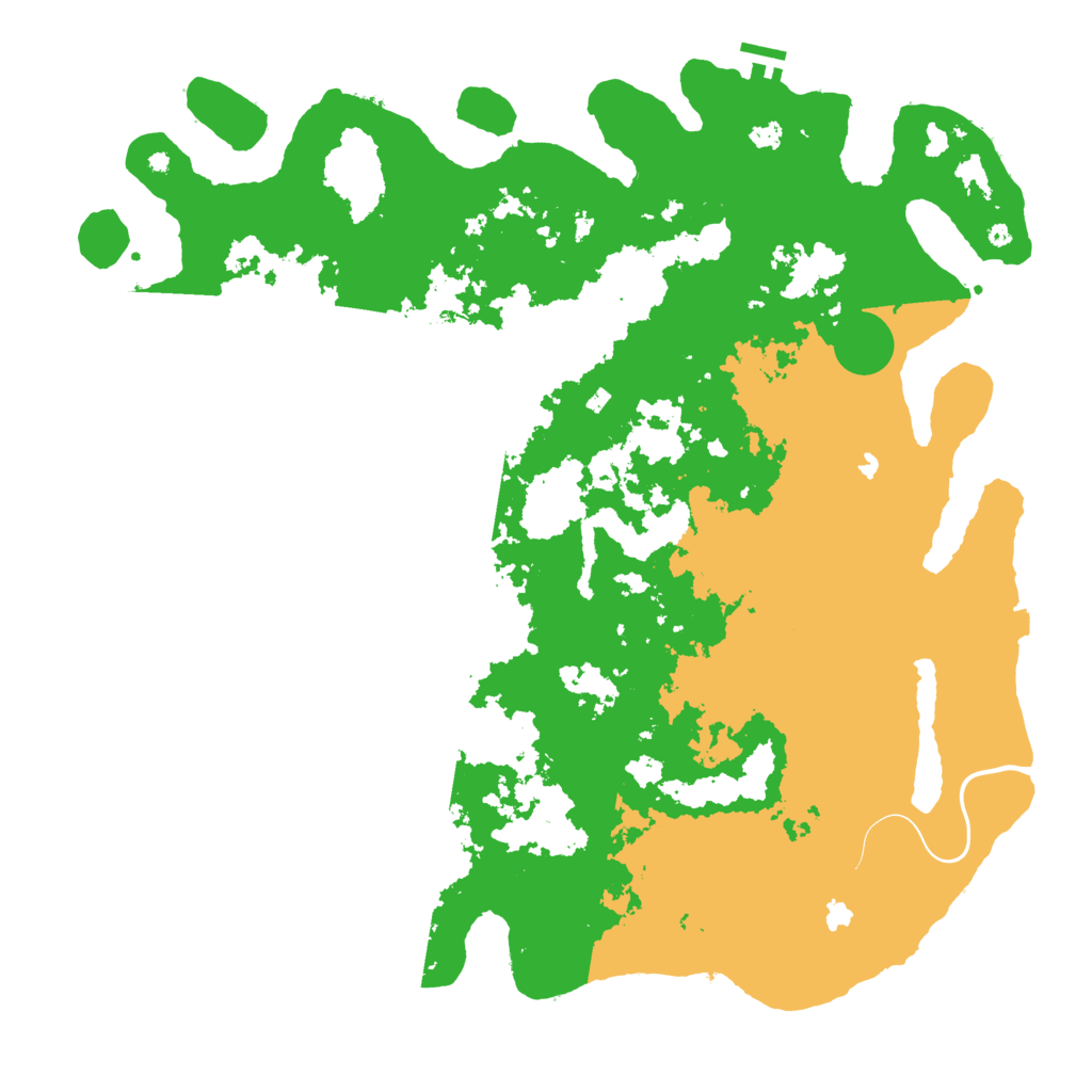 Biome Rust Map: Procedural Map, Size: 4800, Seed: 215698