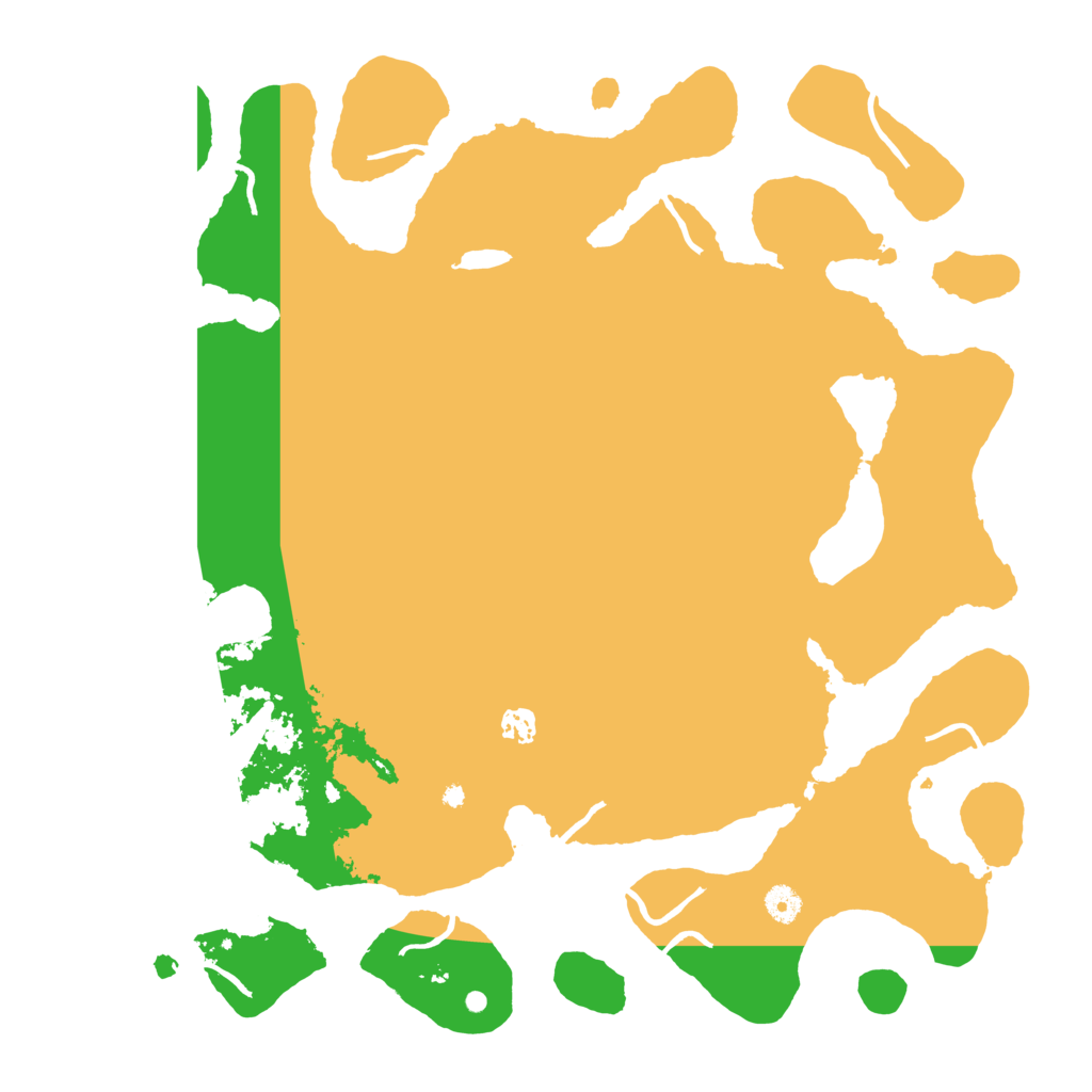Biome Rust Map: Procedural Map, Size: 4500, Seed: 588