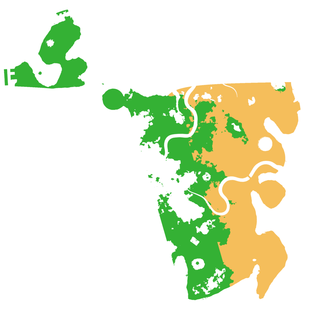 Biome Rust Map: Procedural Map, Size: 4000, Seed: 959964