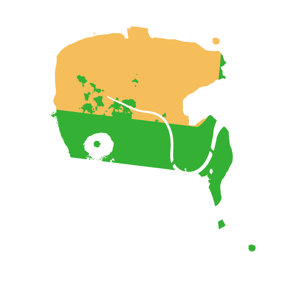 Biome Rust Map: Procedural Map, Size: 1700, Seed: 562021