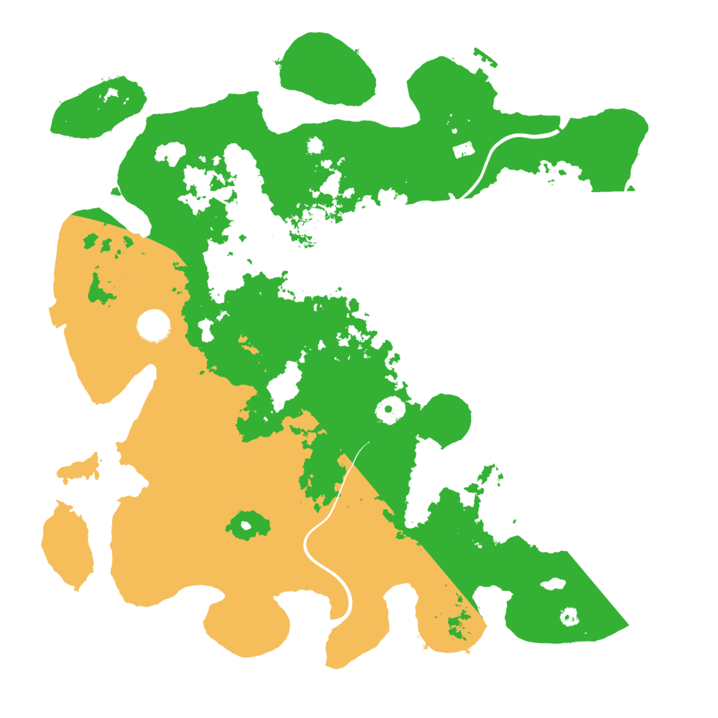 Biome Rust Map: Procedural Map, Size: 3850, Seed: 358626711