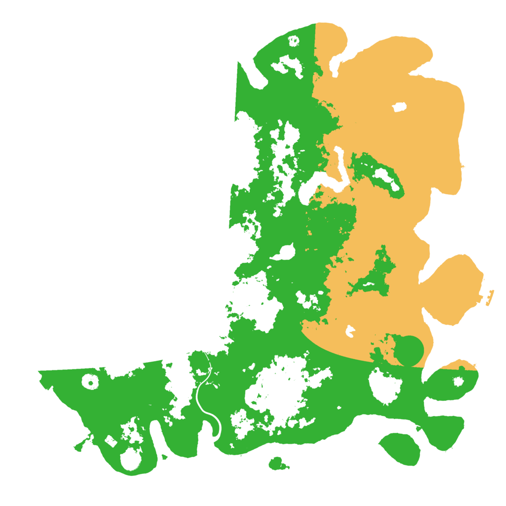 Biome Rust Map: Procedural Map, Size: 4560, Seed: 45678912