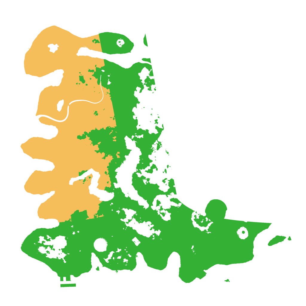 Biome Rust Map: Procedural Map, Size: 4000, Seed: 894982