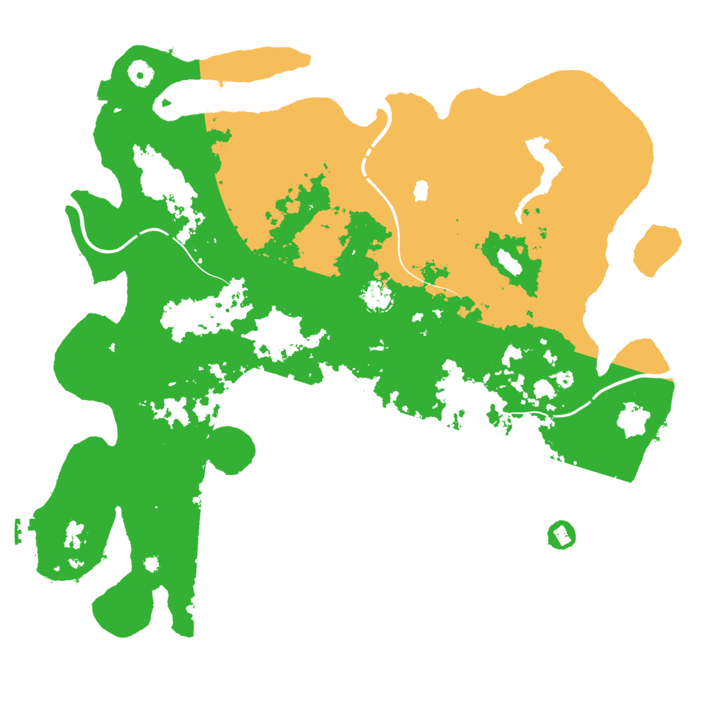 Biome Rust Map: Procedural Map, Size: 4250, Seed: 901545