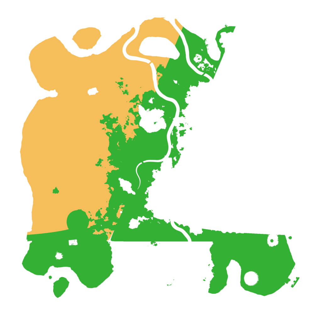Biome Rust Map: Procedural Map, Size: 4000, Seed: 948306