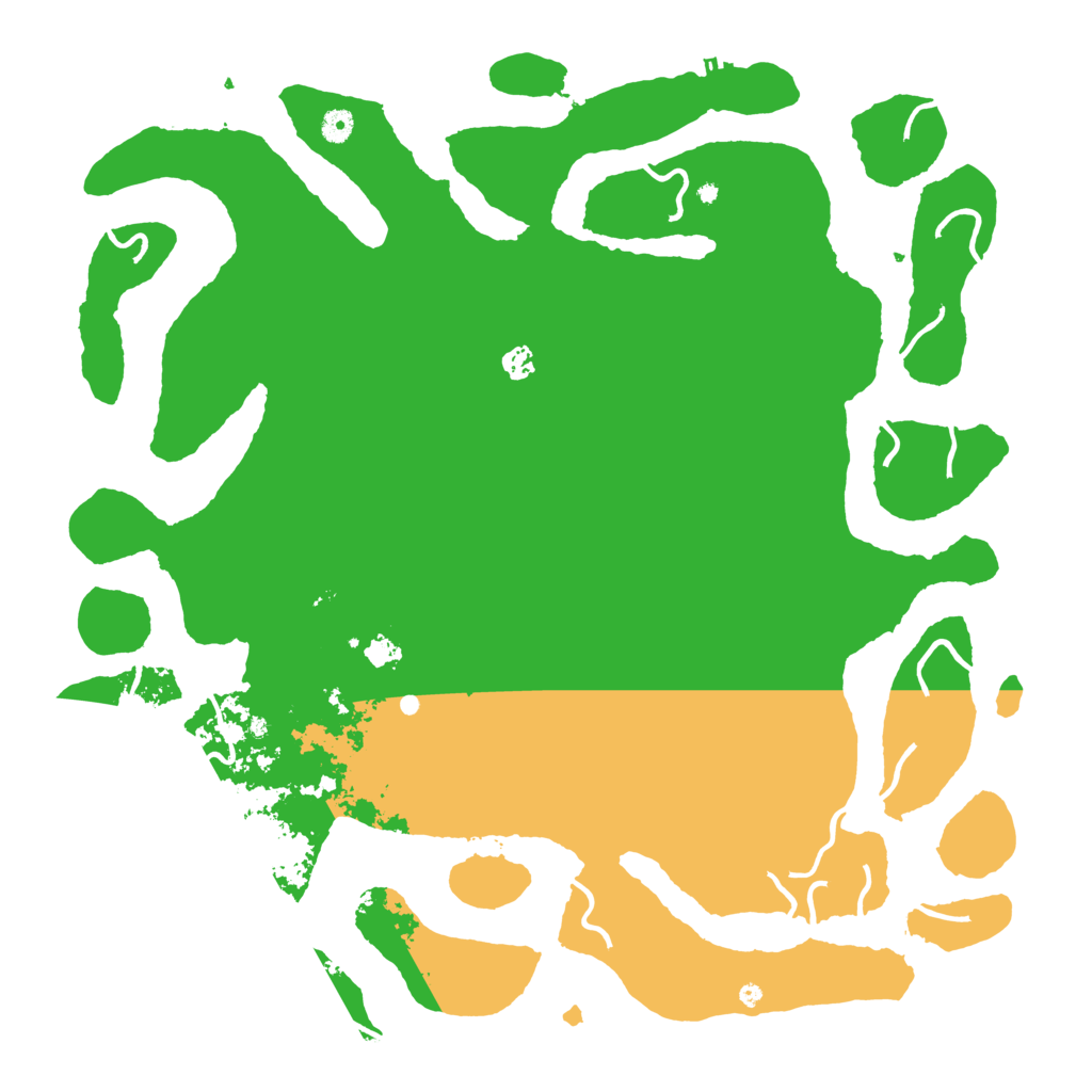 Biome Rust Map: Procedural Map, Size: 5000, Seed: 32424