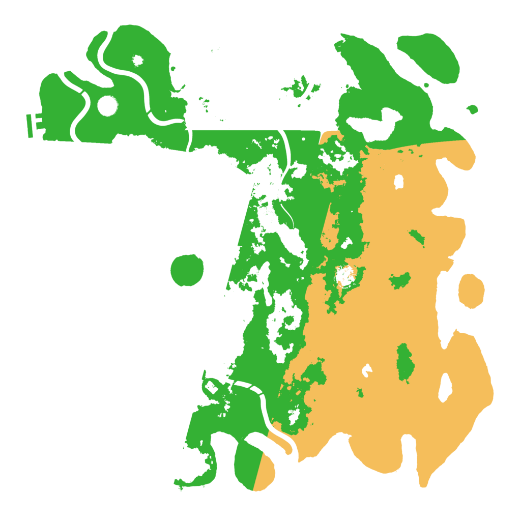 Biome Rust Map: Procedural Map, Size: 4500, Seed: 241242