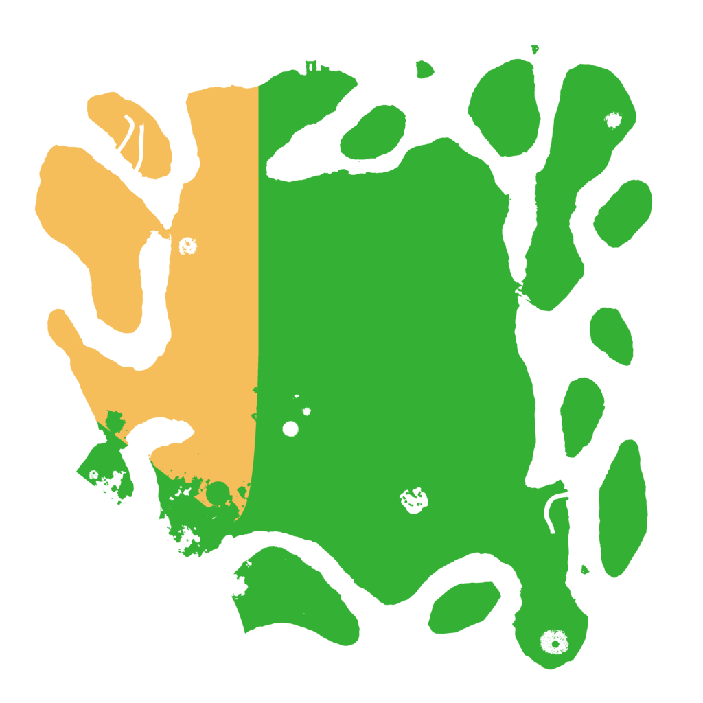 Biome Rust Map: Procedural Map, Size: 4000, Seed: 446387