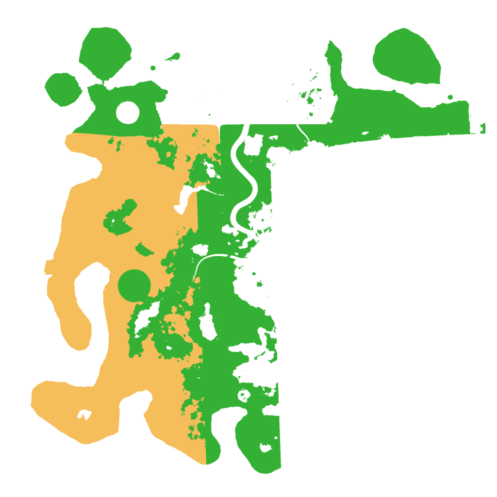 Biome Rust Map: Procedural Map, Size: 4000, Seed: 477249