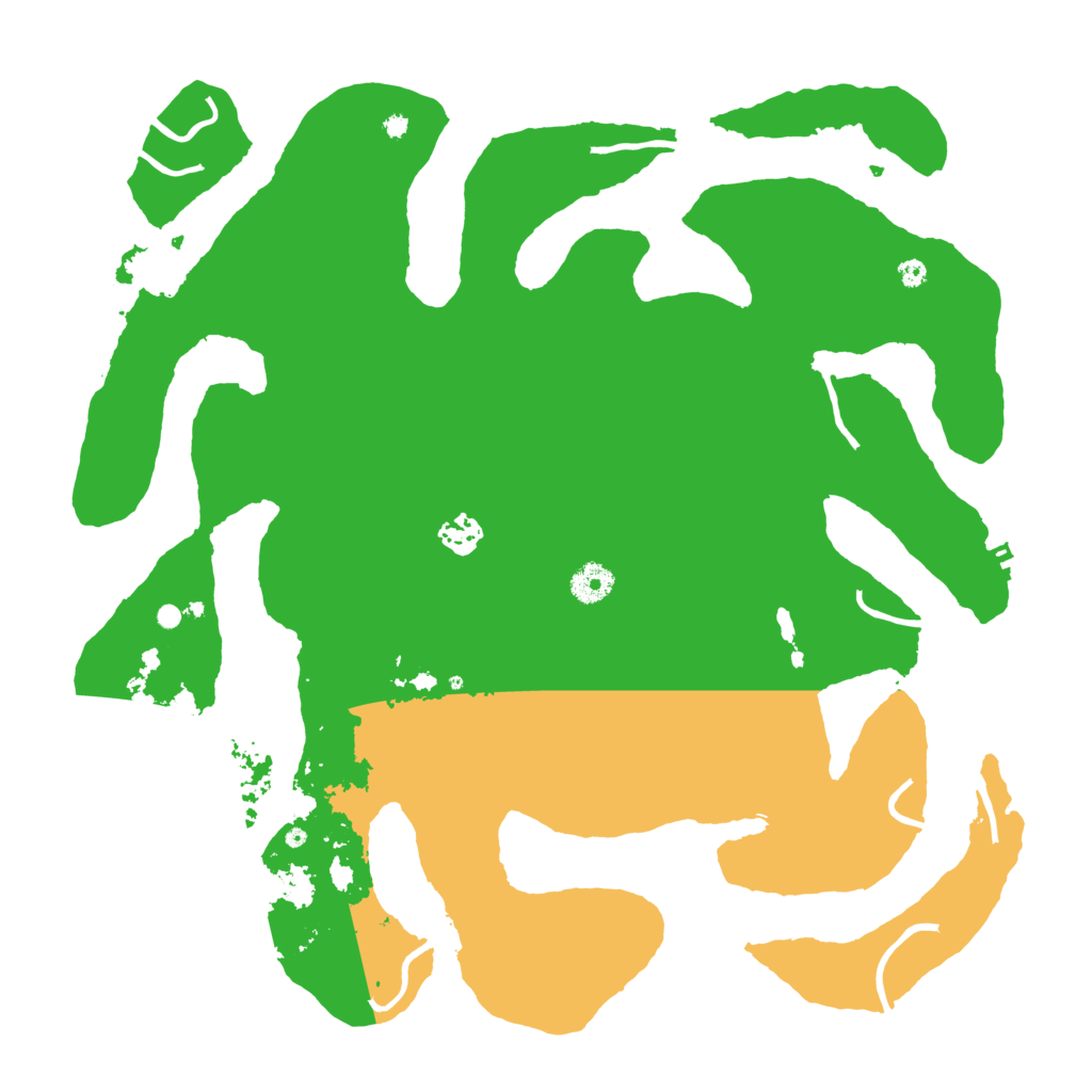 Biome Rust Map: Procedural Map, Size: 4000, Seed: 346636