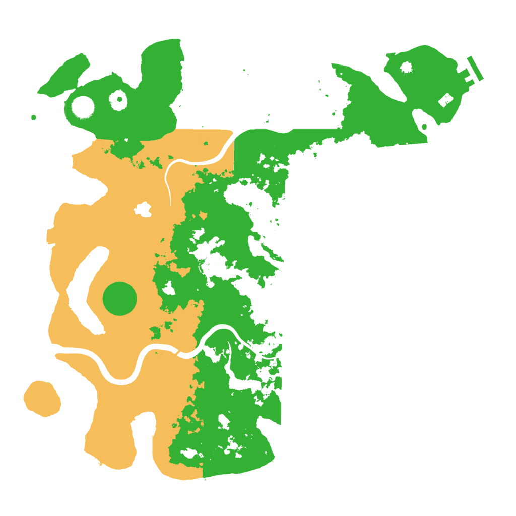 Biome Rust Map: Procedural Map, Size: 4000, Seed: 1389723046