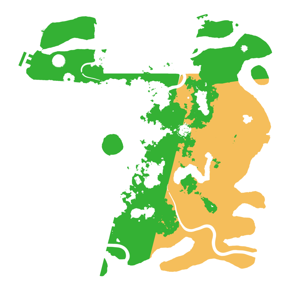 Biome Rust Map: Procedural Map, Size: 4000, Seed: 646995