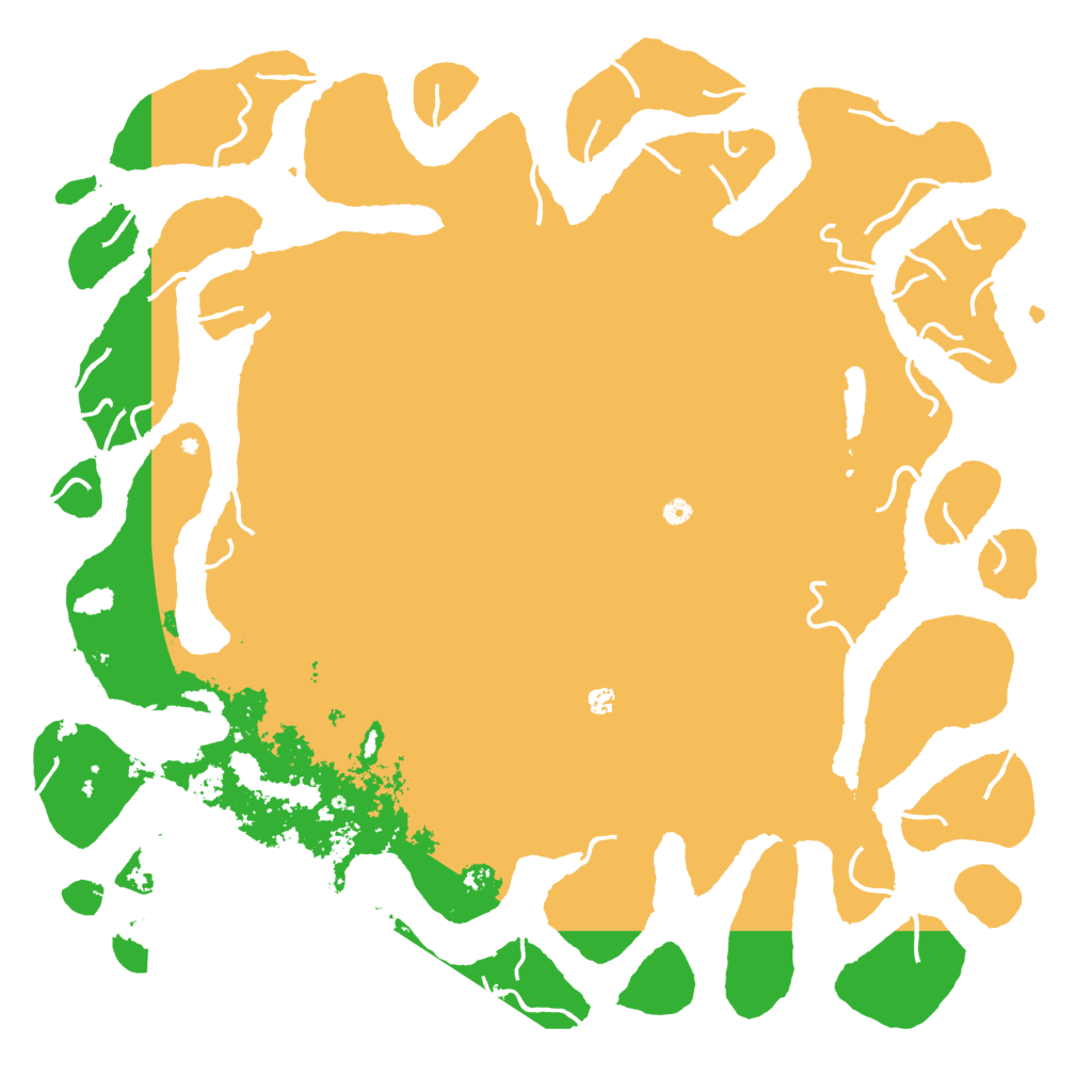 Biome Rust Map: Procedural Map, Size: 6000, Seed: 3800