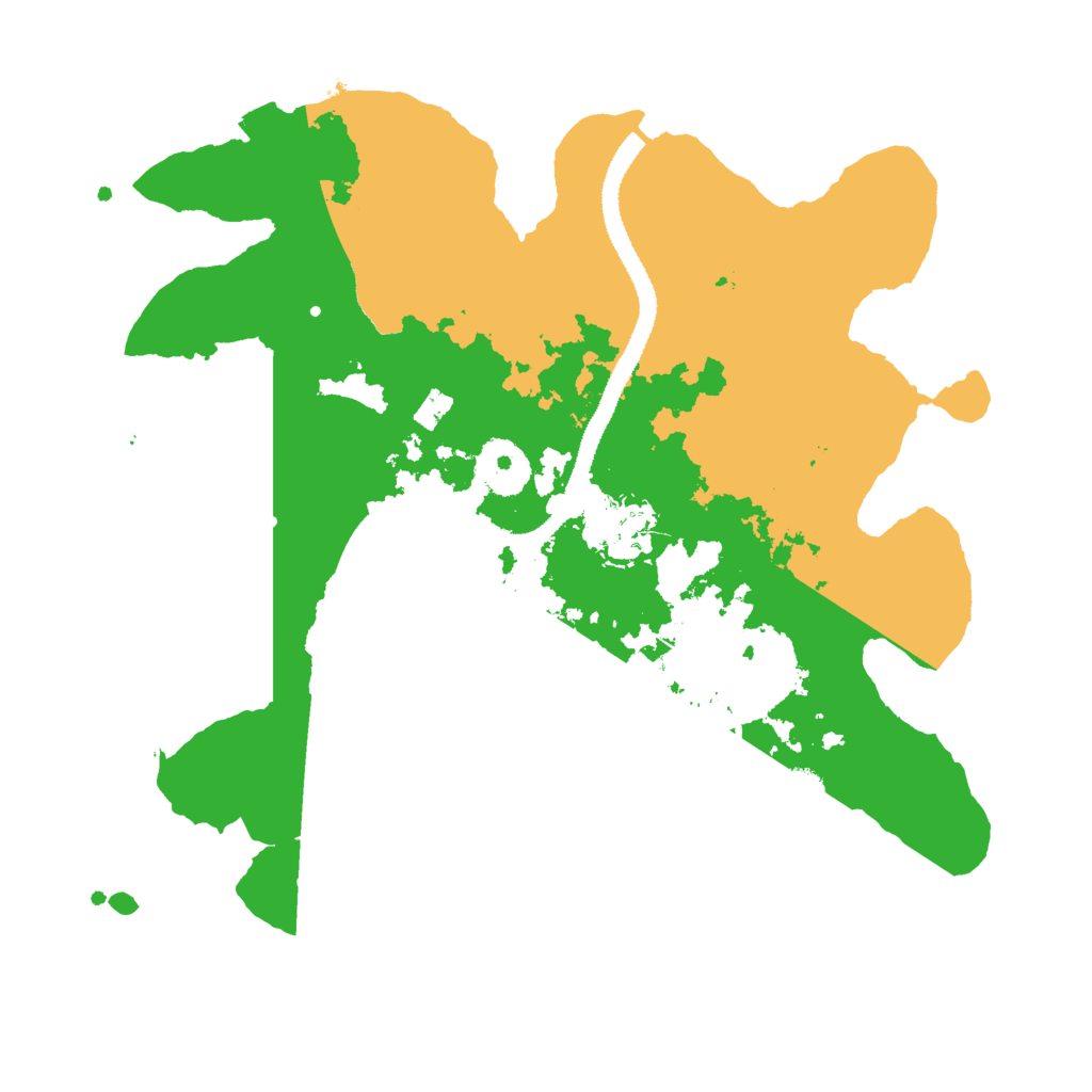 Biome Rust Map: Procedural Map, Size: 3000, Seed: 753899065