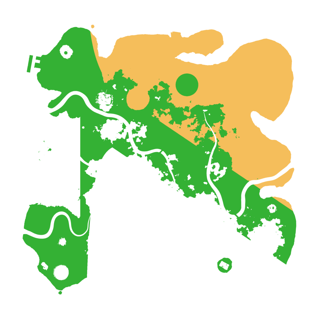 Biome Rust Map: Procedural Map, Size: 3750, Seed: 1732526083