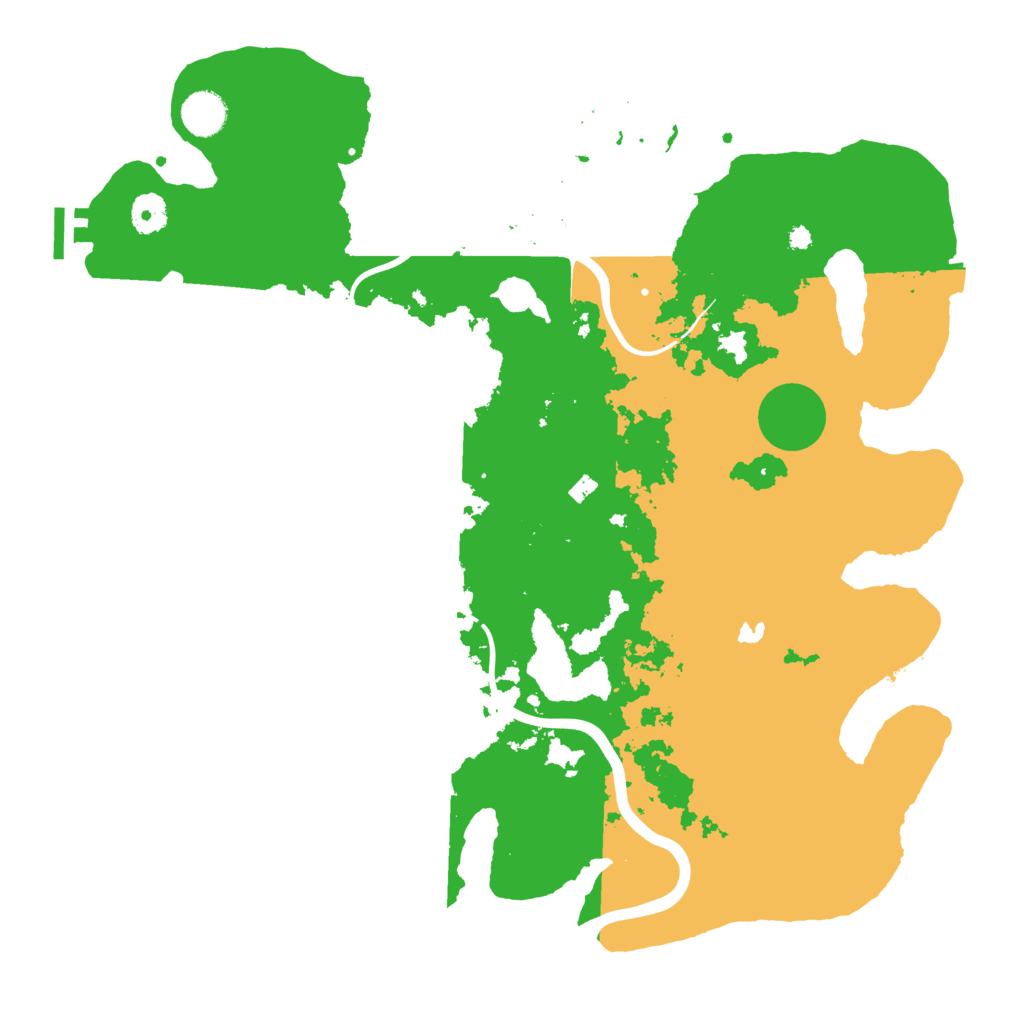Biome Rust Map: Procedural Map, Size: 4000, Seed: 561302574