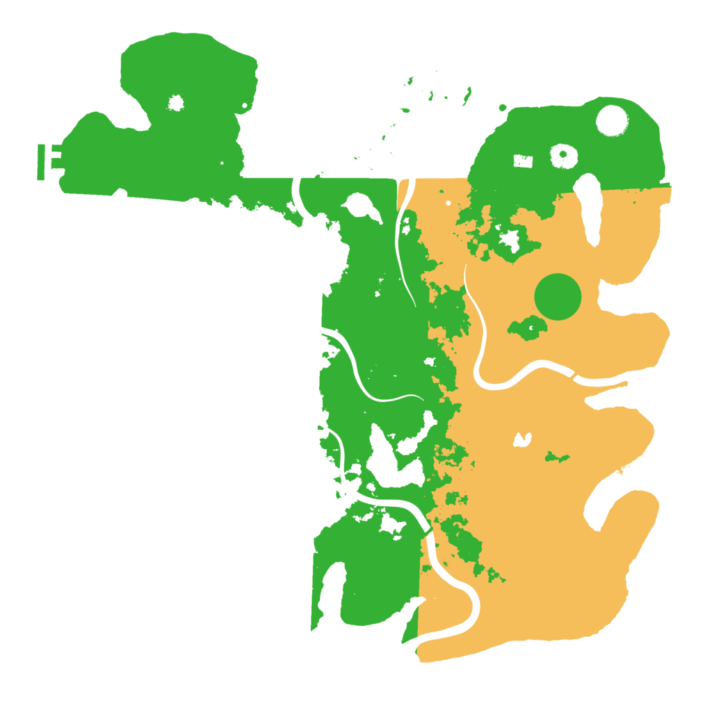 Biome Rust Map: Procedural Map, Size: 4000, Seed: 561302574