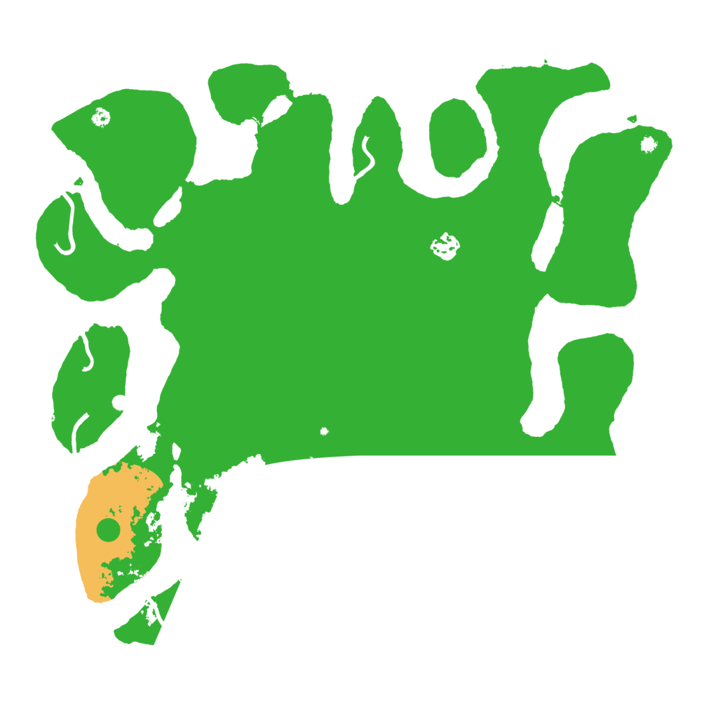 Biome Rust Map: Procedural Map, Size: 4000, Seed: 13843