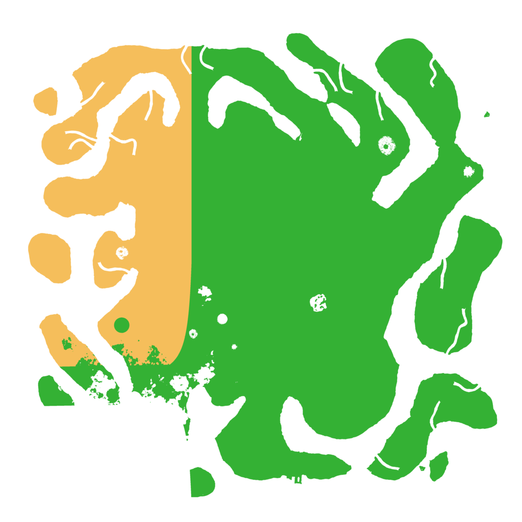 Biome Rust Map: Procedural Map, Size: 4500, Seed: 12997491