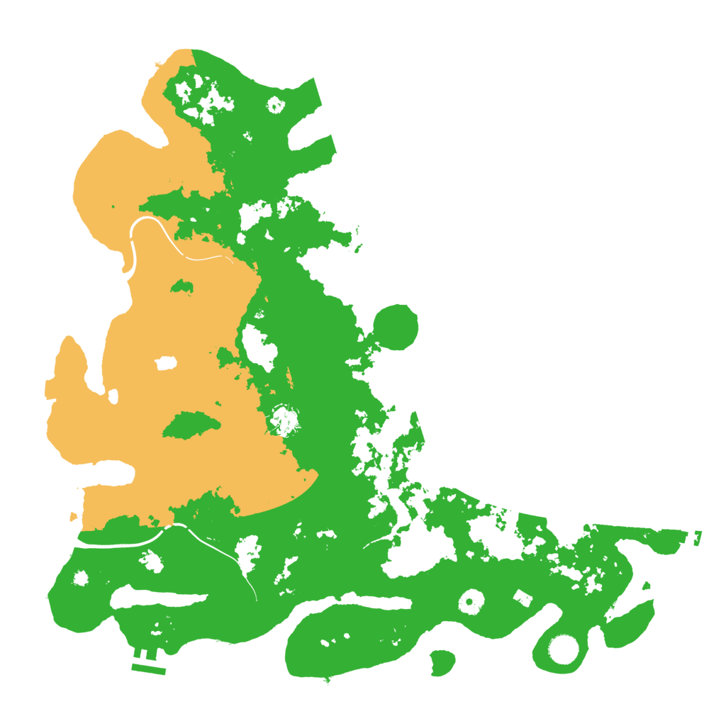Biome Rust Map: Procedural Map, Size: 4300, Seed: 7548978
