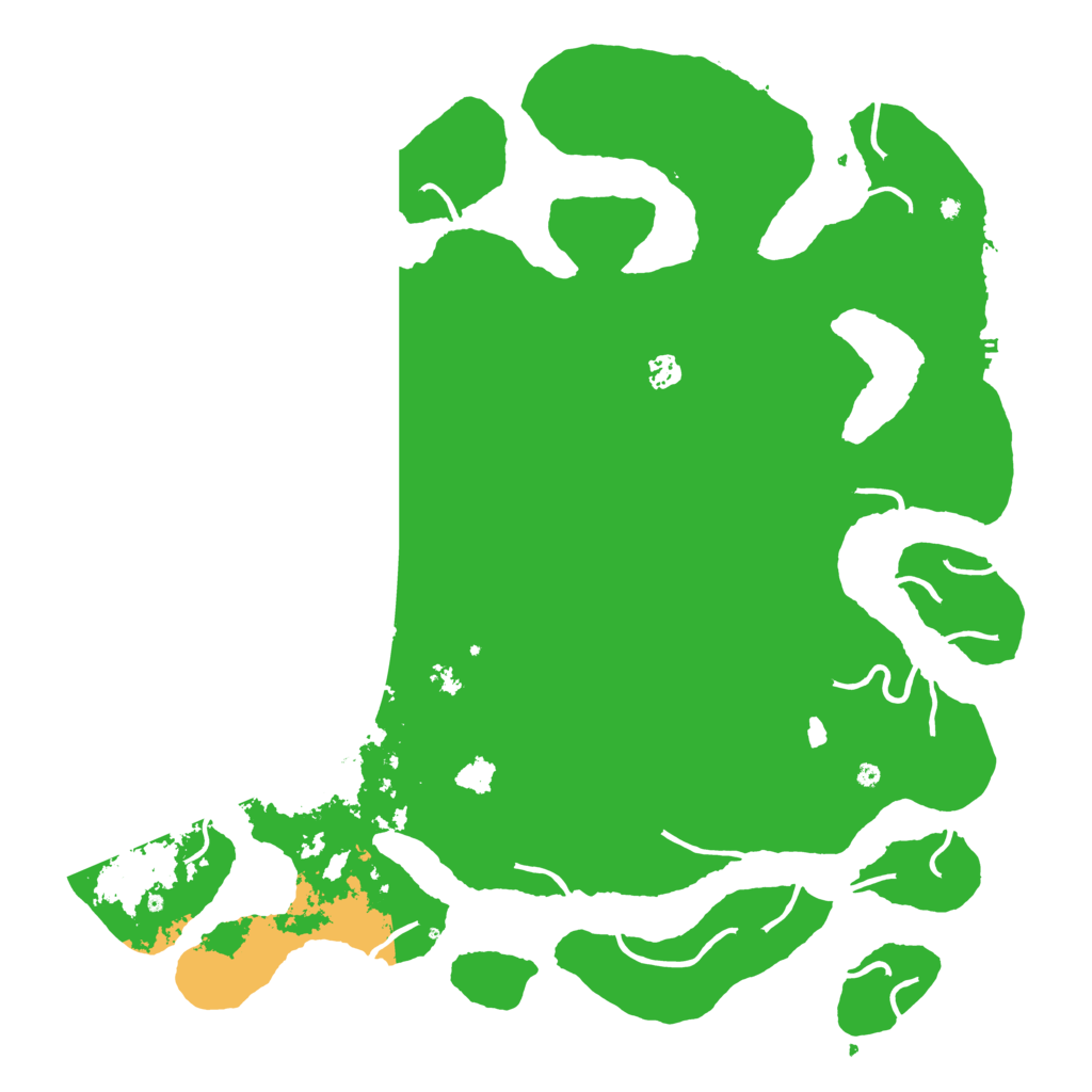 Biome Rust Map: Procedural Map, Size: 4800, Seed: 116689692