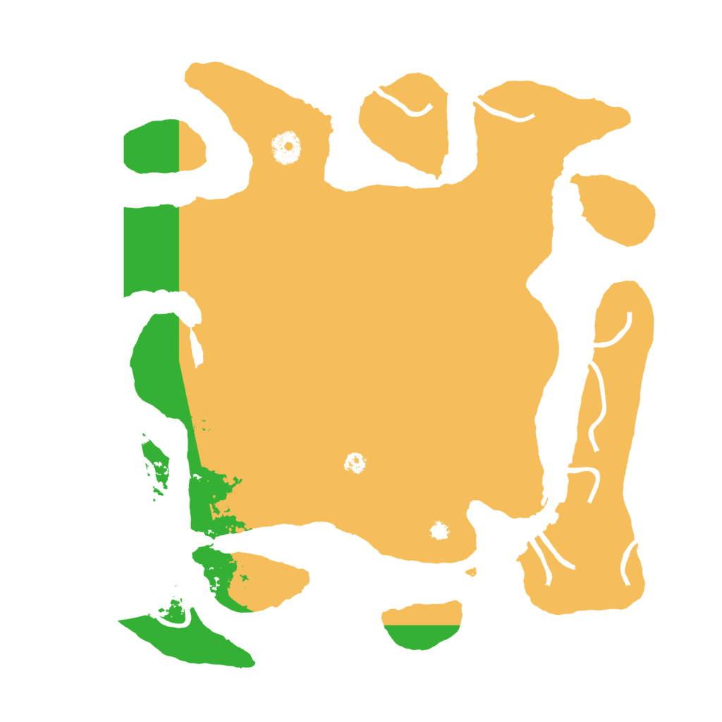 Biome Rust Map: Procedural Map, Size: 3500, Seed: 415001064