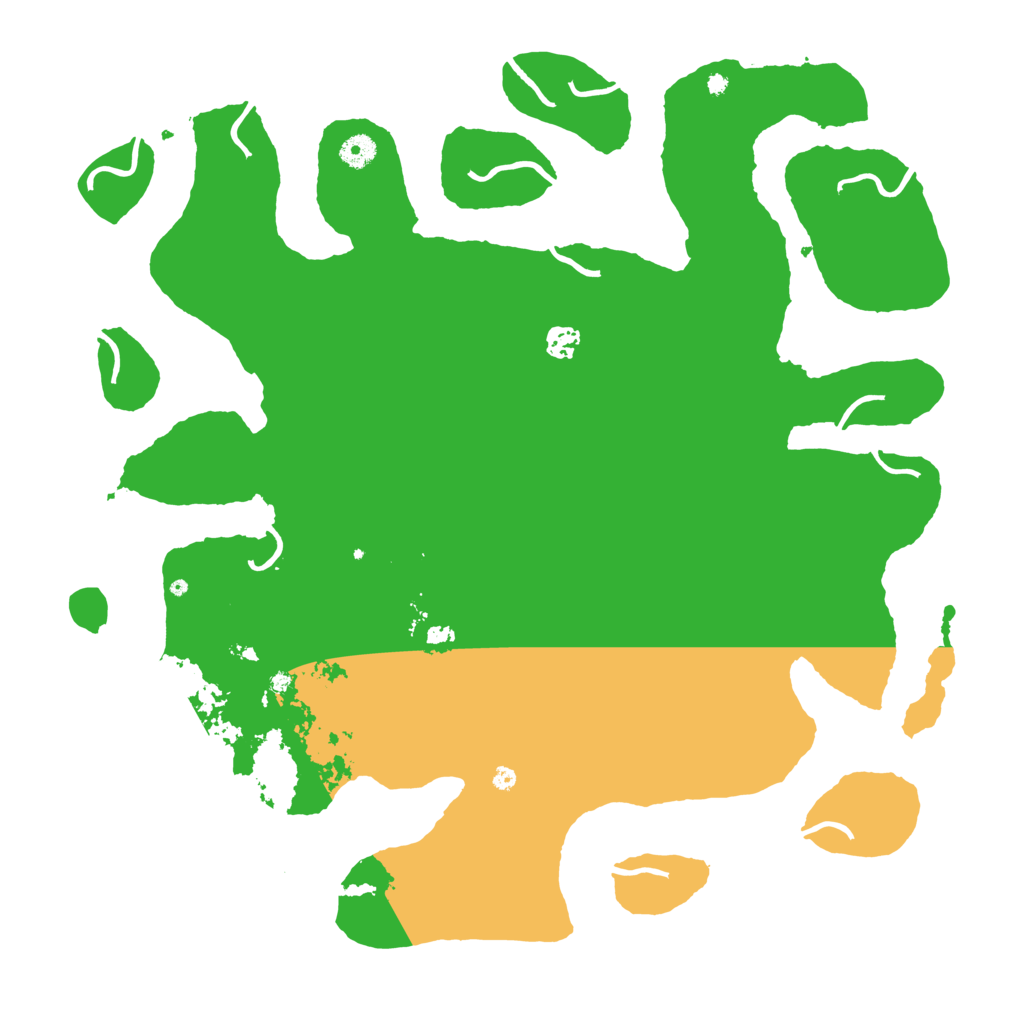 Biome Rust Map: Procedural Map, Size: 4500, Seed: 73299