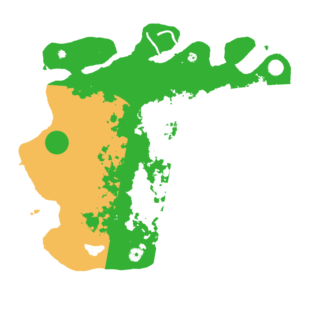 Biome Rust Map: Procedural Map, Size: 3500, Seed: 799065