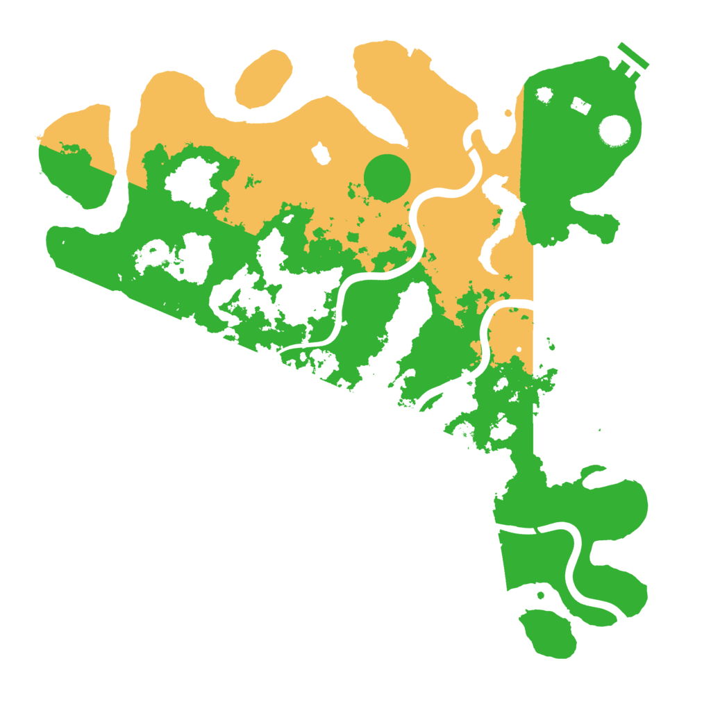 Biome Rust Map: Procedural Map, Size: 4000, Seed: 849040590