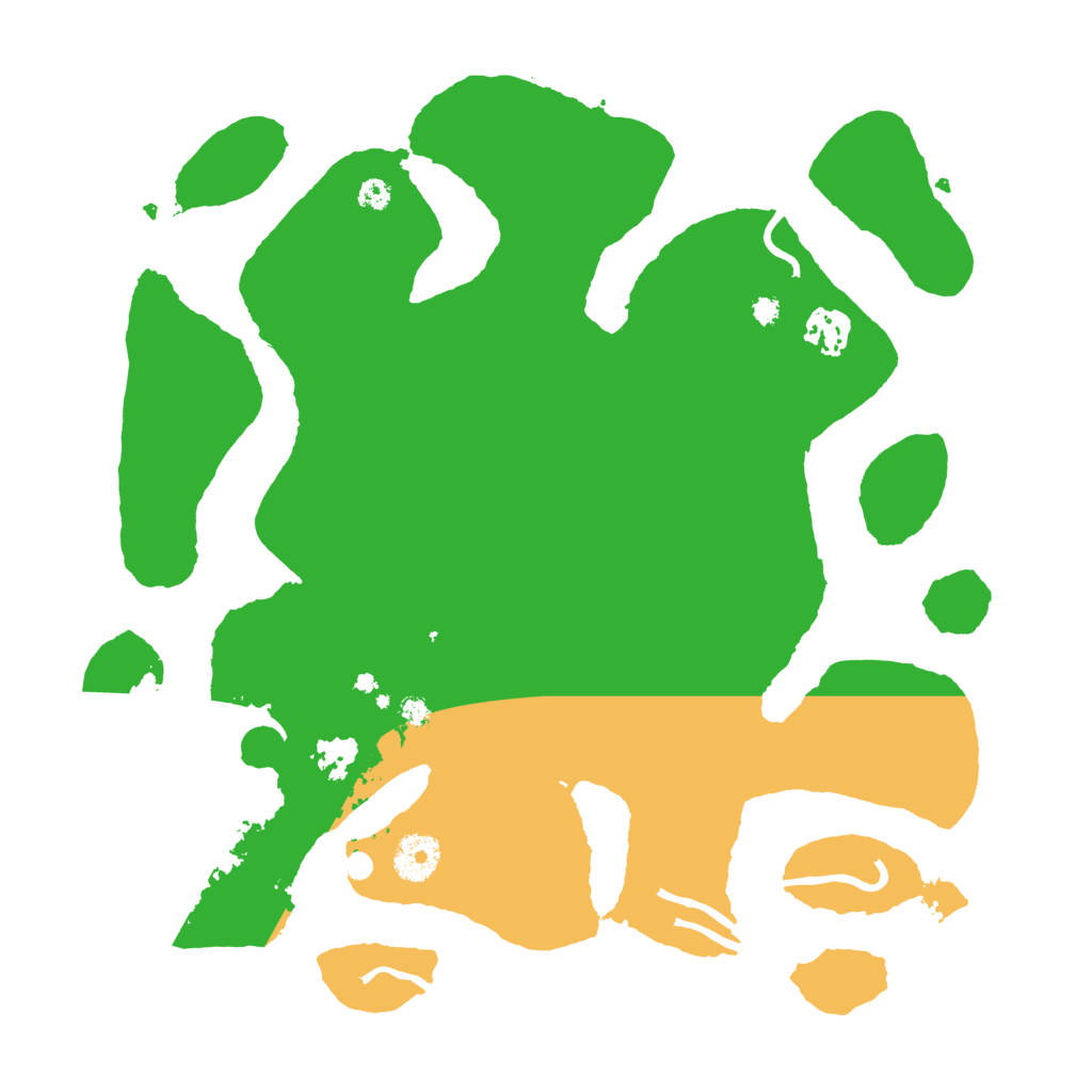 Biome Rust Map: Procedural Map, Size: 3500, Seed: 1460744671