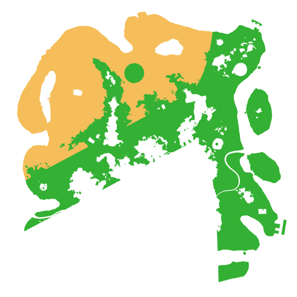 Biome Rust Map: Procedural Map, Size: 4000, Seed: 137364630