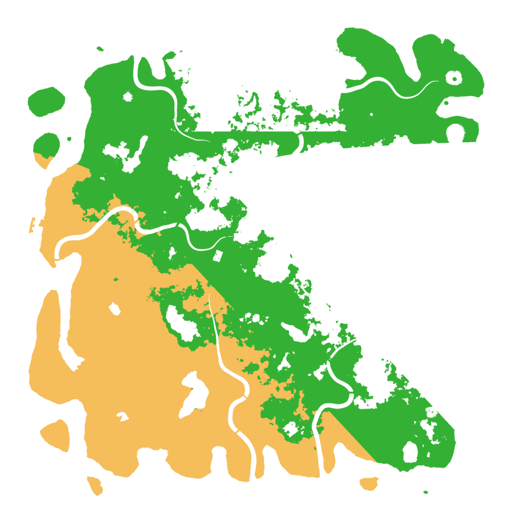 Biome Rust Map: Procedural Map, Size: 5000, Seed: 212075635